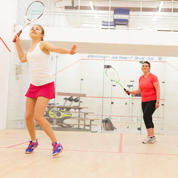 Womens Squash and Racketball